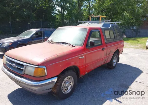 1997 Ford Ranger Splash/Xl/Xlt from USA, damaged, VIN 1FTCR10AXVUC75974